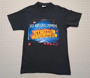 Maglia Vintage Red Hot Chili Peppers Small Nera RK1 rStadium Arcadium 2006 Tour - Foto 1 di 10