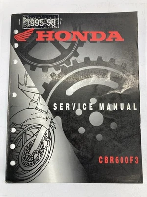 Honda CBR600 CBR600F3 1995-1998 manual de reparación de servicio OEM bonito Foto 1 de 4