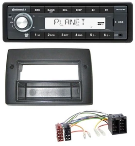 Continental USB MP3 AUX 1DIN Autoradio für Fiat Stilo 192 01-08 Profiversion Abl - Bild 1 von 9