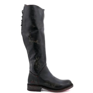 BED STU Manchester tall equestrian style boot Black Hand Wash Size 9  NIB  - Picture 1 of 9