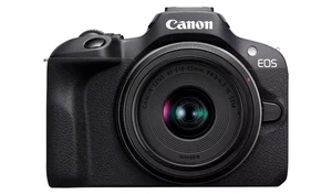 CANON EOS R100 MIRRORLESS CAMERA WITH 18-45 LENS RF-S18-45mm F4.5-6.3 STM LENS - Picture 1 of 4