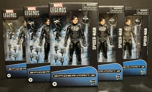 MARVEL LEGENDS SPIDERMAN 3 SYMBIOTE SUIT TOBEY MAGUIRE 6” FIGURE IN STOCK. WOW! - Picture 1 of 13