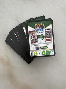 53 Pokemon Live Card With Codes - Picture 1 of 1