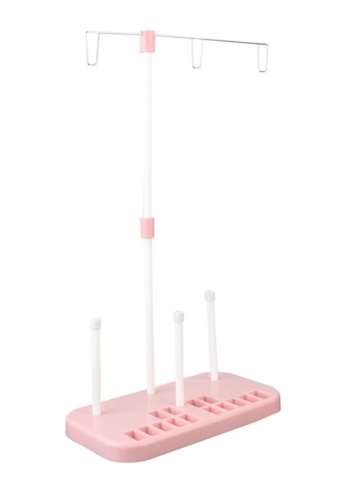 3 Spool Thread Stand Embroidery, Sewing Machine Holder Guide Craft - Image 1 of 1