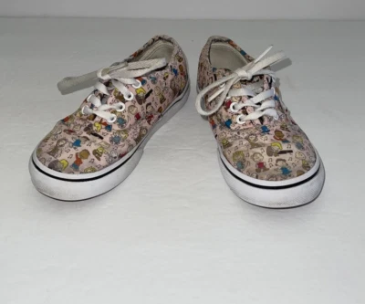 Vans X Peanuts Niño Pequeño Talla 9 Rosa con Estampado Completo Foto 1 de 4
