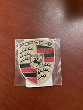 Porsche Logo Embroidered Patch, 2.5” Tall X 2” Wide