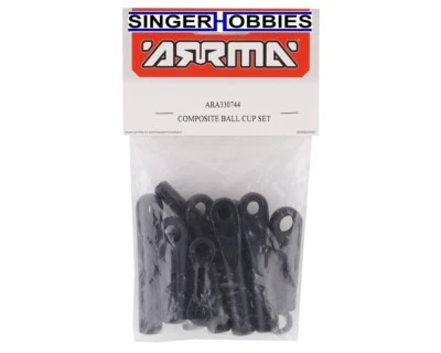 ARRMA ARA330744 Kraton/Outcast 8S Composite Ball Cup Set HH - Image 1 of 2