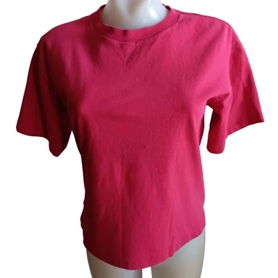 Women's T-shirt Small Single Stitch Vintage 1990's USA MADE Crewneck Relaxed - Image 1 of 4