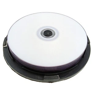 10pcs DVD+R Dual Layer 8.5GB Blank Disc 8X 240min Writable Full Inkjet Printable - Picture 1 of 5