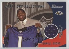 2003 Bowman Draft Day Selections Jerseys Relics Terrell Suggs #DJ-TS Rookie RC