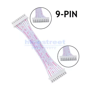 Lote de 9 pines 10/20/30 cm conector de paso JST-XH 2,54 mm hembra a hembra - Imagen 1 de 15
