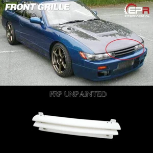 For Nissan S13 PS13 Silvia GTR Style FRP Fiber Glass Front Bumper Grille Parts - Foto 1 di 6