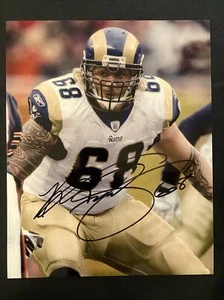 KYLE TURLEY “68” St. Louis Rams Signed 8x10 Photo Picture Autograph Auto - Picture 1 of 2