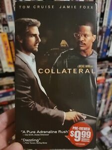 Collateral 2004 VHS Original Release Version Blockbuster Rental