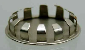 Enchufe de orificio de metal de 1-1/2" de diámetro con puntas para orificio de 1-3/8" - Nuevo de Lote Antiguo - Imagen 1 de 5