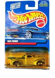 2000 Hot Wheels '40 FORD #192 Gray Truck Chrome Wheels - Picture 1 of 12
