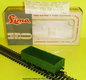 LIMA HO 2009 1x Oldtimer Hochbord grün SV ITALIA PADOVA GÜTERWAGEN XCLNT BXD - Bild 1 von 1