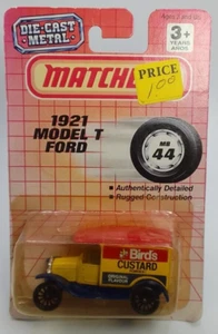1/64 MATCHBOX: 1921 MODEL T FORD - 1991 MBX EDITION SERIES - Picture 1 of 2