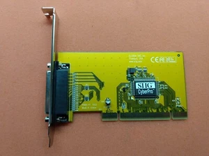 JJ-P01211-S5 SIIG 1-Parallel Port for 32/64-BIT PCI AND PCI-X SLOTS tested - Picture 1 of 4