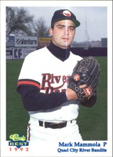 1992 Quad City River Bandits Classic/Best #19 Mark Mammola