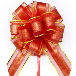 5 PCS Gift Bows 6 inches Pull Bow for Gift Baskets Party Birthday Gift Weddin... - Picture 1 of 4