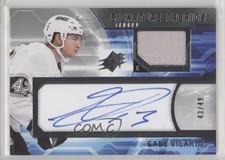 2021-22 SPx Signature Fabrics /49 Gabe Vilardi #SF-GV Auto