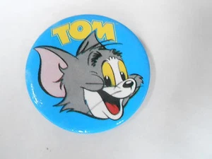 BOTÓN PINBACK PROMO VINTAGE #115-155 DIBUJOS ANIMADOS - TOM (Y JERRY) - Imagen 1 de 1