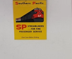 Southern Pacific Railroad Vintage gebrauchter Streichholzschachteleinband Nr. 2 - Bild 1 von 3