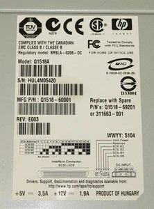 HP StorageWorks Ultrium 460 LTO 2 Q1518A Back Up Tape Drive 311663-001 - Picture 1 of 1