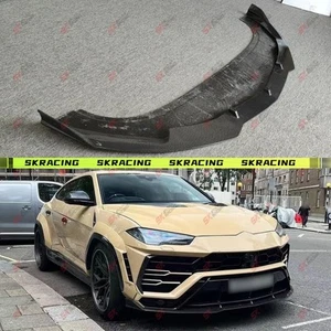 Parachoques delantero seco de fibra de carbono/fibra de carbono labio inferior para Lamborghini URUS 18-22 - Imagen 1 de 21