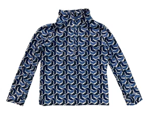Vineyard Vines Toddler Boys 2T Blue Rash Guard Swim Shirt High Neck Zip Up - Picture 1 of 5