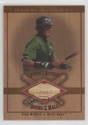 2001 SP Game Bat Milestone Edition Fred McGriff #B-FM HOF - Image 1 of 2