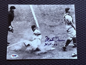 Monte Irvin Signed Autograph 8x10 Photo New York Giants W/HOF '73  PSA DNA - Picture 1 of 4