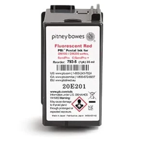 793-5 Ink Cartridge for DM100, DM200 and SendPro C and SendPro+, Red Ink, 35 ml - Picture 1 of 6