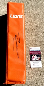 JAHMYR GIBBS Lions SIGNED End Zone Pylon JSA COA DETROIT RB - Picture 1 of 2