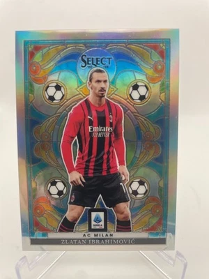 Zlatan Ibrahimovic AC Milan 23-24 Panini Select Serie A Stained Glass - Image 1 of 4
