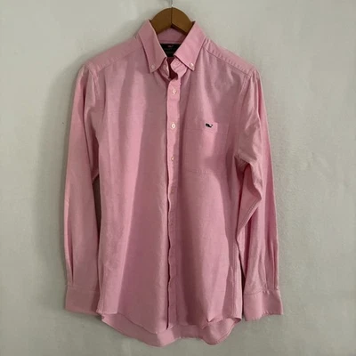 Vineyard Vines Slim Fit Tucker Shirt Mens Size S Pink Button Down Preppy Ivy - Image 1 of 4