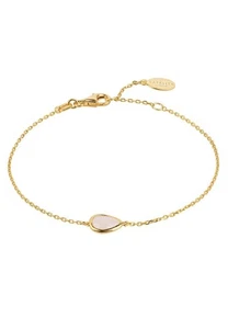 Bracciale LATELITA Oro Rosa Quarzo Rosa Piccolo Mini Gemma Regalo Per Damigelle - Foto 1 di 4