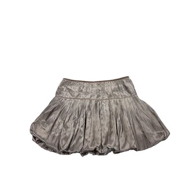 Falda Miss Selfridge Metálica Plisada Globo Burbuja Fiesta Cóctel Noche Foto 1 de 4