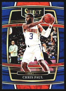 Chris Paul 2021-22 Panini Select Blue Prizm Refractor Phoenix Suns #51 - Imagen 1 de 2