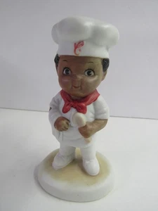 Vintage 1993 Campbell's Soup African American Chef Figurine Free Shipping - Picture 1 of 5