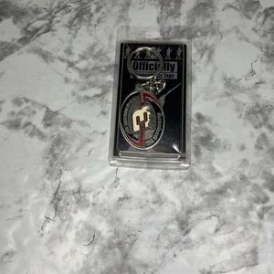 Dale Earnhardt Licensed Pewter Keychain – Oval #3 with Signature - Picture 1 of 6