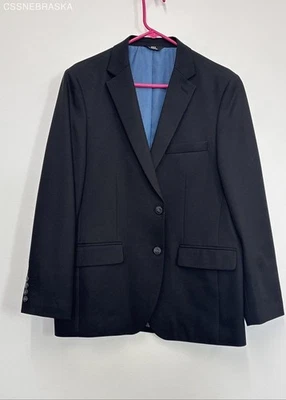 Blazer Haggar Negro Negro The Active - Talla 40S Foto 1 de 4