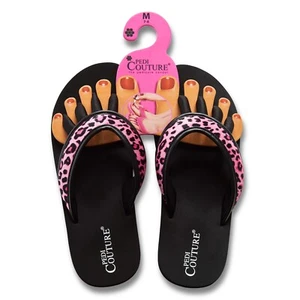 Pedi Couture Toe Separator Sandals for Women- Pedicure/Yoga sandal- Arch Support - Picture 1 of 7