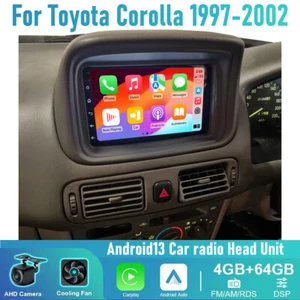 7" Apple CarPlay Android Auto Car Radio Head Unit For Toyota Corolla 1997-2002 - Bild 1 von 11