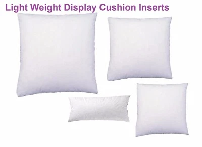 Light Weight Display Cushion inserts Aust Made Multi Sizes Premium Fibre Filling - image 1 of 3