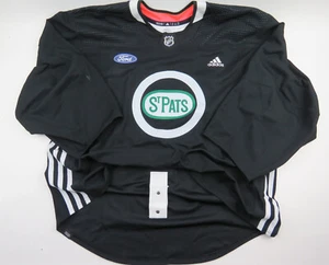 Adidas Leafs ST PATS Authentic NHL Pro Stock Practice Hockey Jersey 60 GOALIE - Picture 1 of 4
