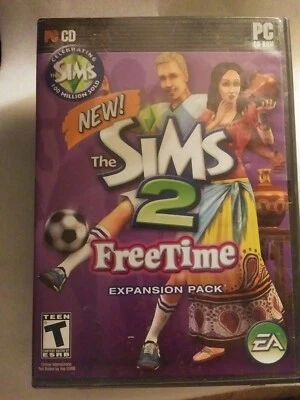 The Sims 2: Freetime [PC] DISC 2 ONLY expansion 2008 CD-rom - Image 1 of 3