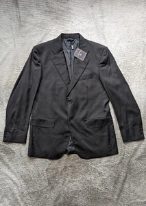 Paul And Shark "Amerigo Vespucci" Logo Lined Virgin Wool Navy Blazer UK42 / EU52 - Picture 1 of 5