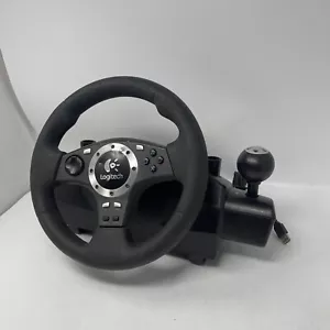 Replacement Wheel Only - Logitech Driving Force Pro Feedback For PS2 PS3 E-UJ11 - Picture 1 of 7